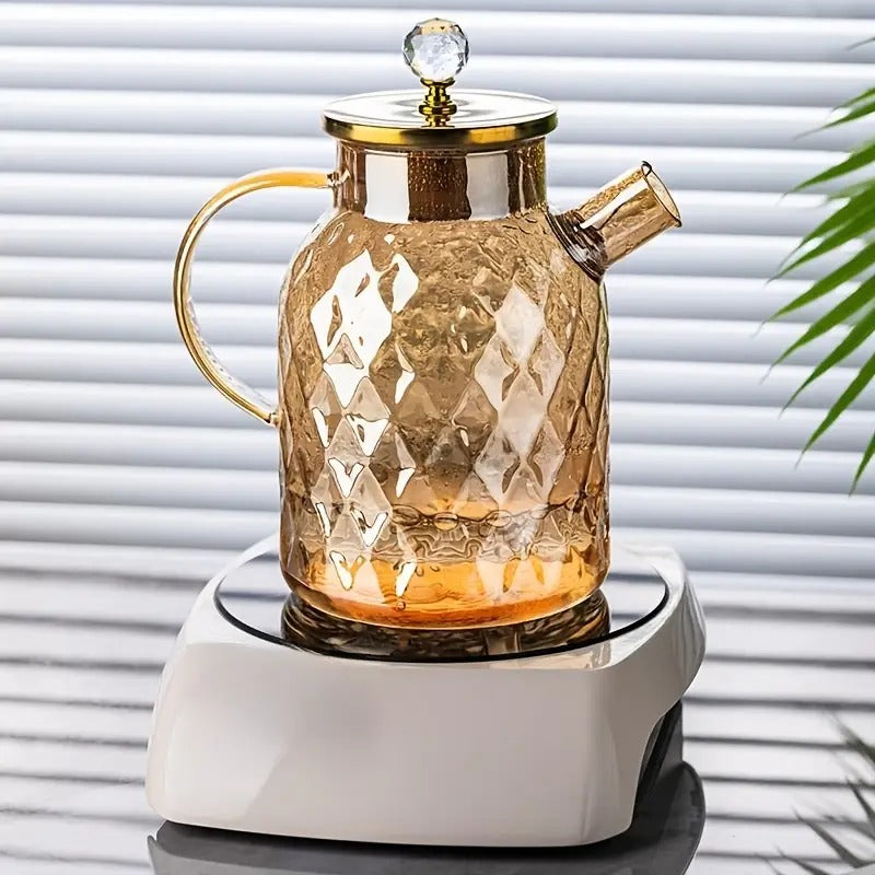 Tetera de borosilicato de 1.8L