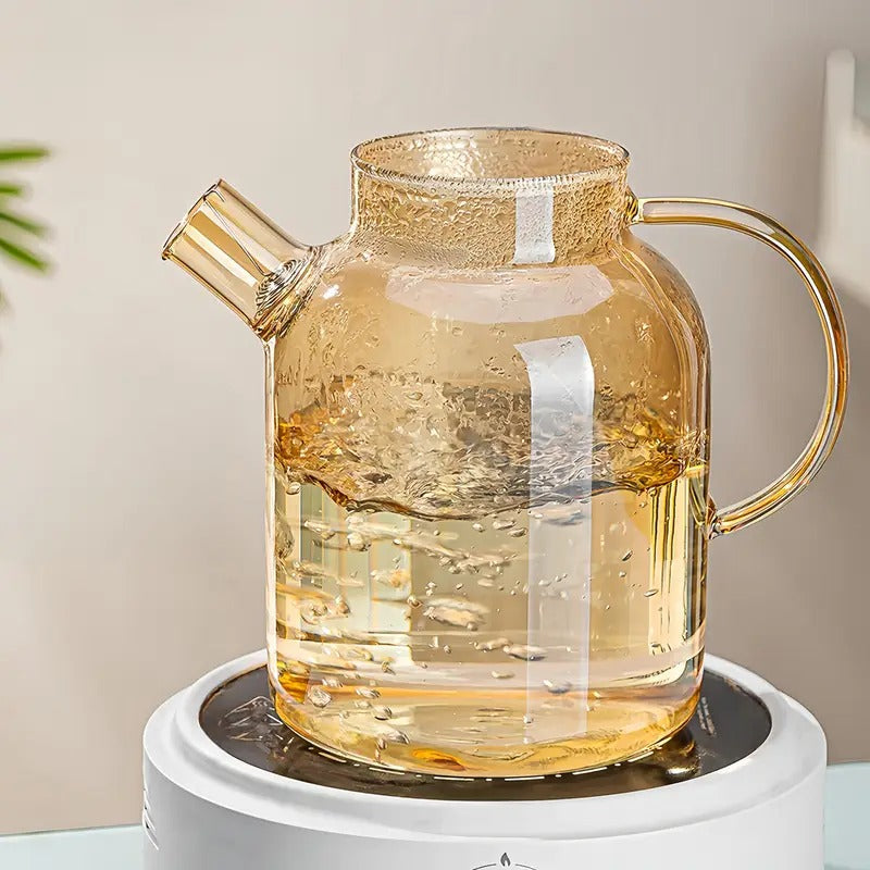 Tetera de borosilicato de 1.8L