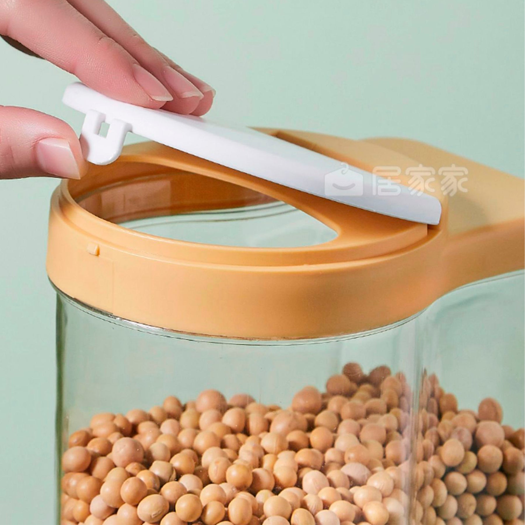 Contenedor de cereal y menestra 1L