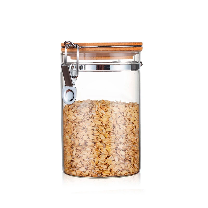Tarro de almacenamiento de borosilicato