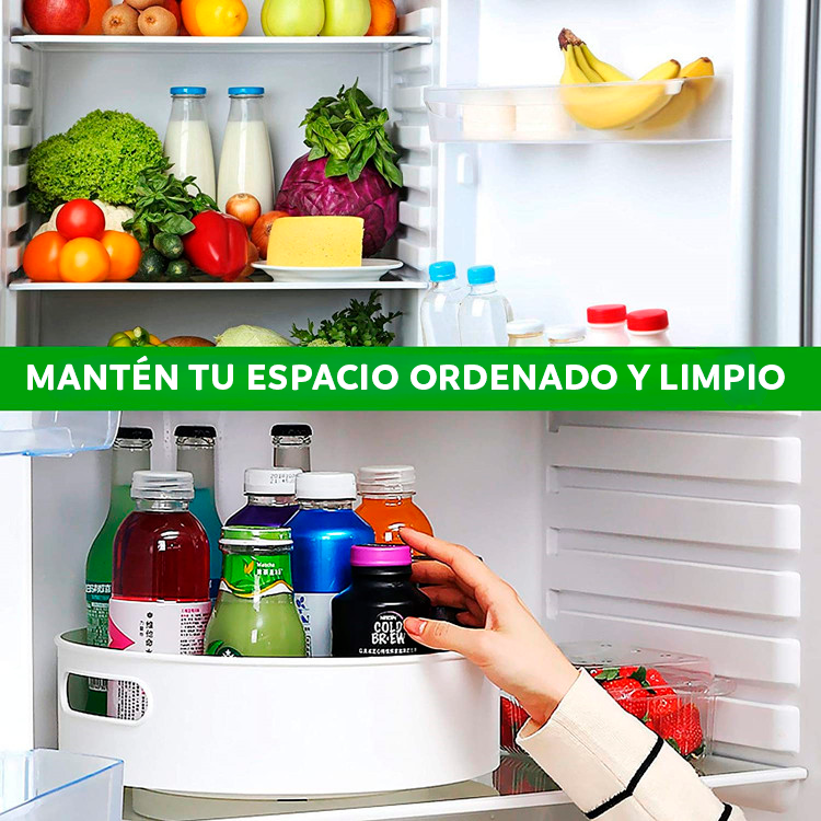 Organizador circular giratorio