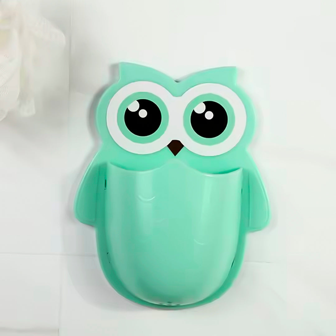 Soporte Adhesivo de Baño Diseño Búho