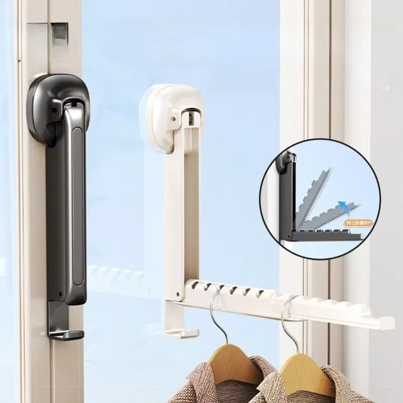 Perchero Plegable de Pared Multifuncional