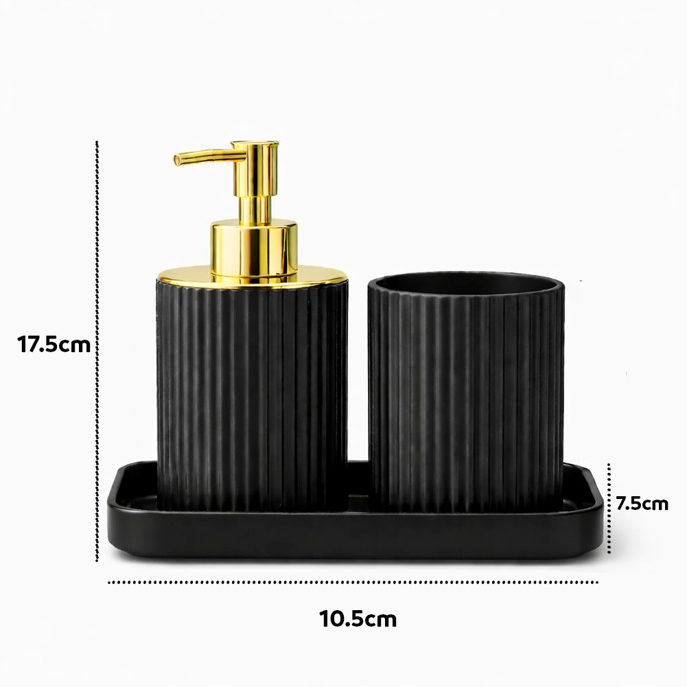 Set de baño minimalista