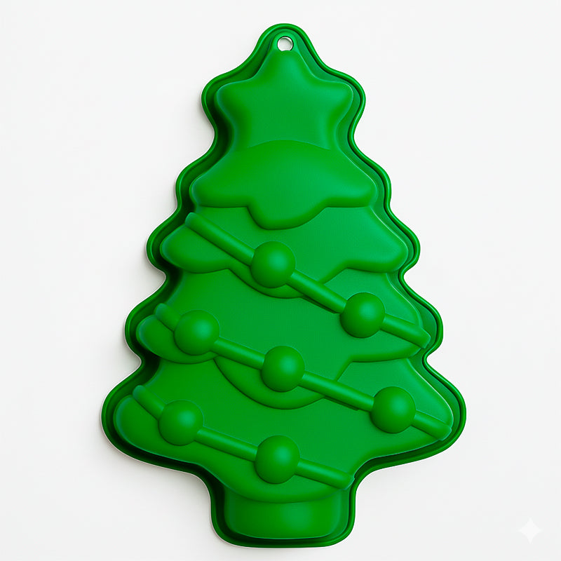 Molde de Silicona Árbol de Navidad
