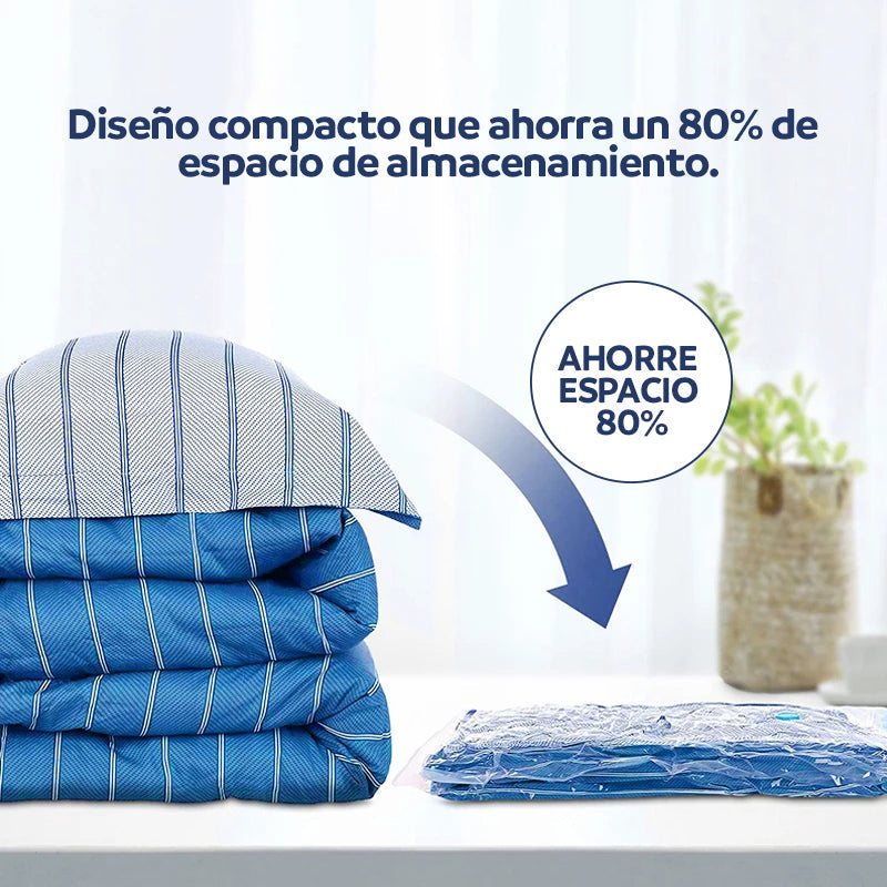 Bolsas al vacío con bomba manual