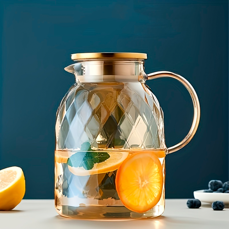 Tetera de borosilicato de 1.8L