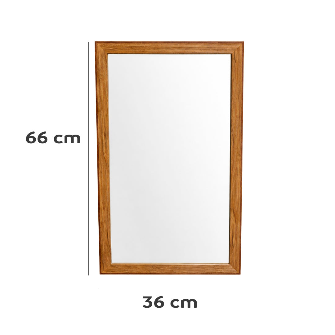 Espejo Decorativo de Pared Estilo Natural