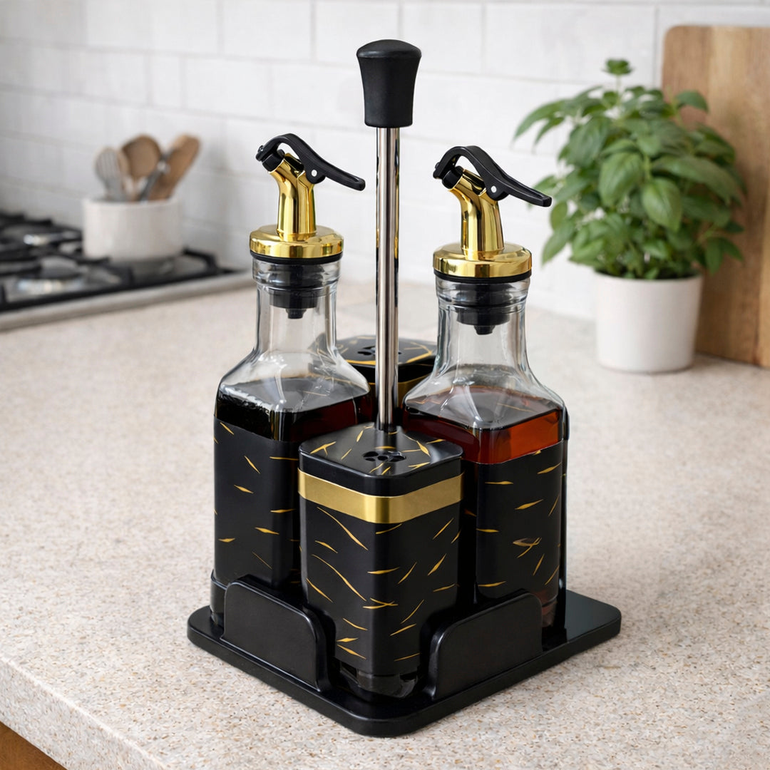Set Dispensador de Aceite y Vinagre Diseño Elegante