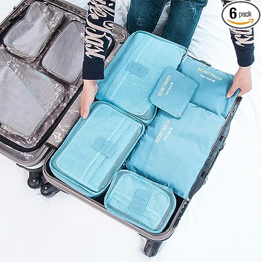 Organizador de maleta para viaje (6pcs)
