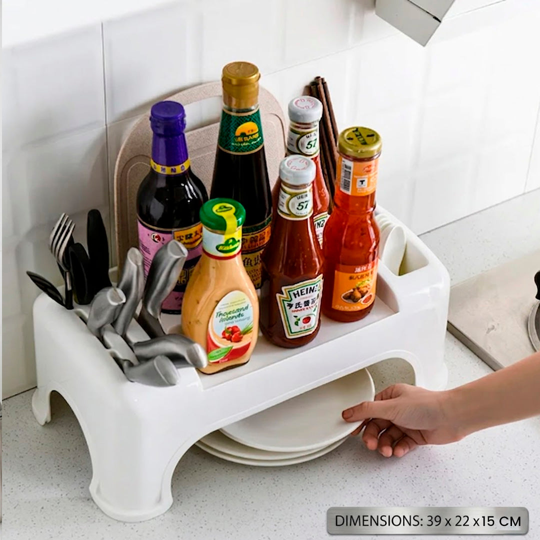 Organizador de Cocina Multifuncional y Compacto