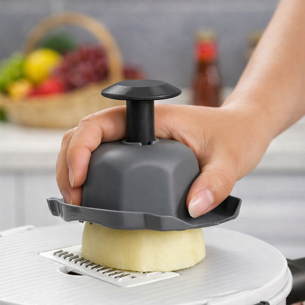 Cortador de Verduras Multifuncional con Recipiente y Escurridor