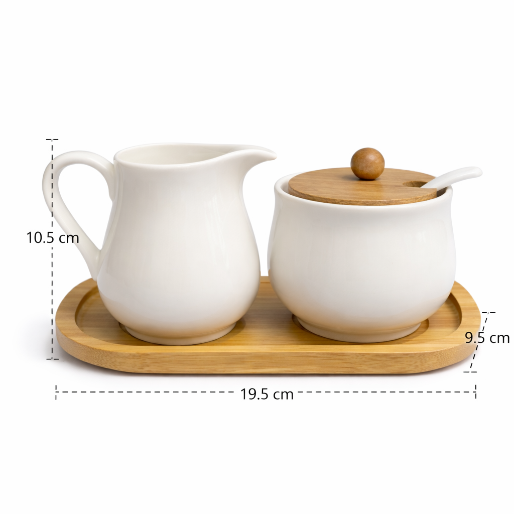 Set de aceitero y azucarero