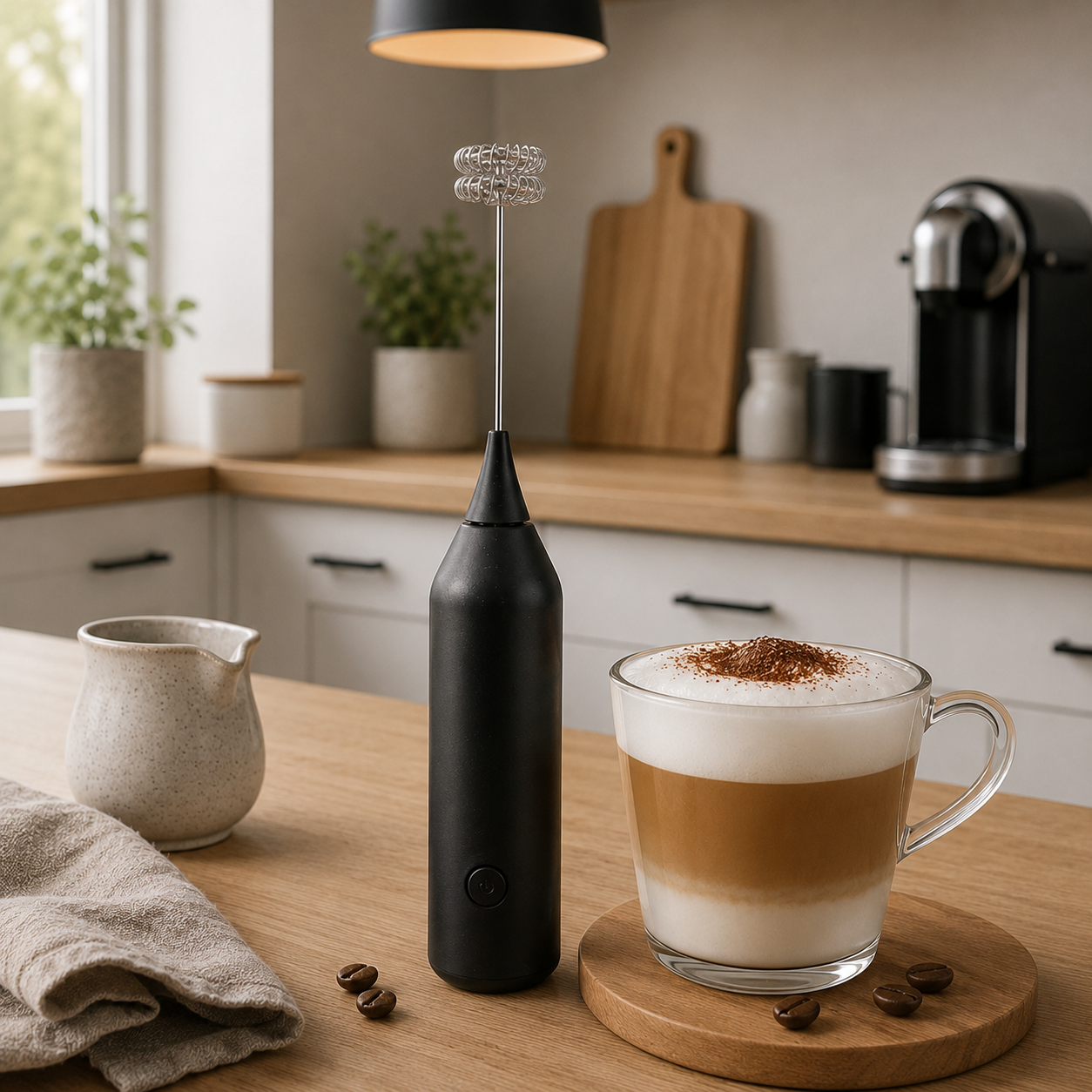 Batidor Eléctrico para Bebidas