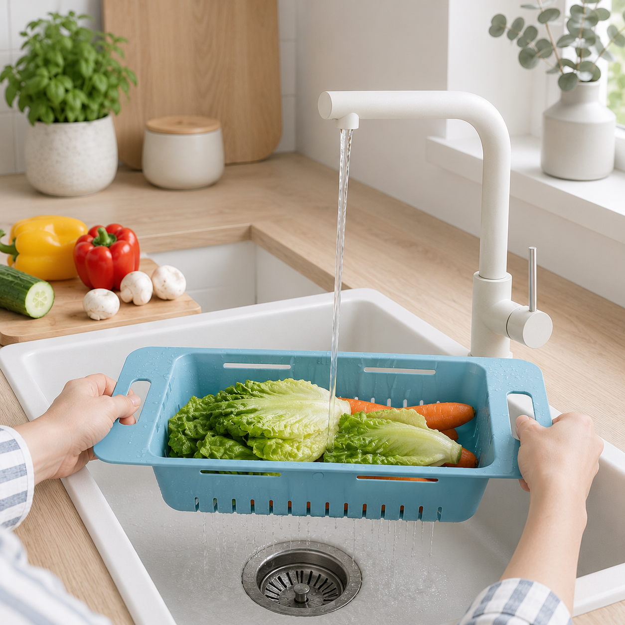 Escurridor Extensible para Fregadero