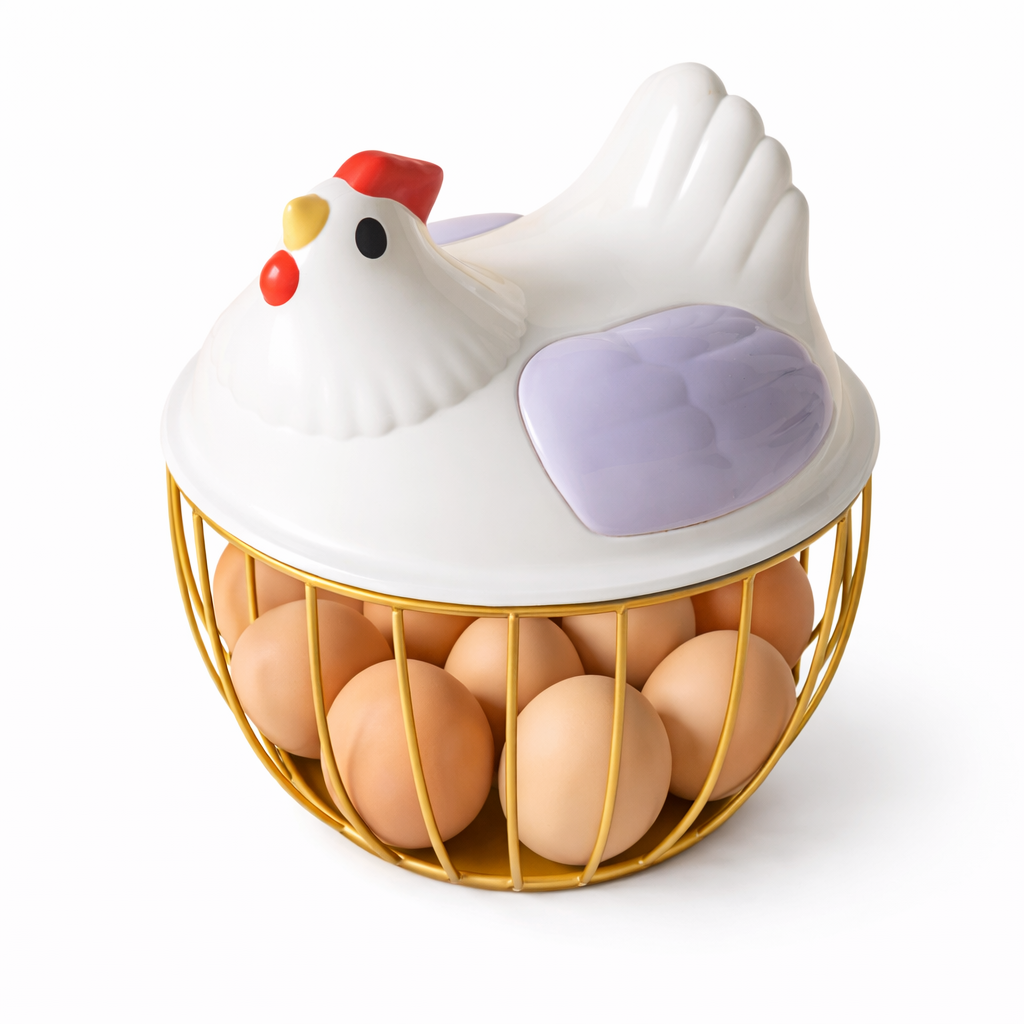 Canasta porta huevos de Gallina