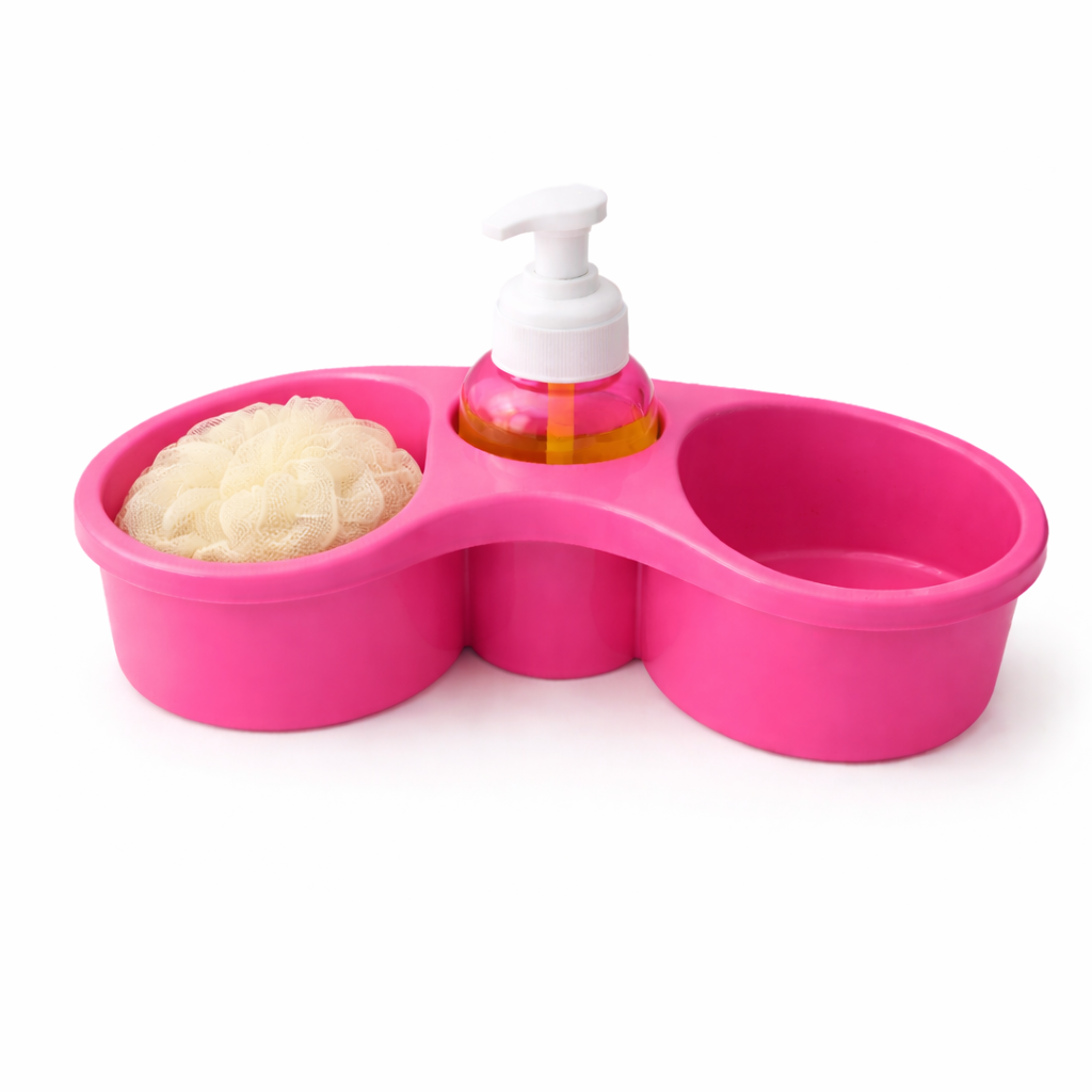 Organizador de Fregadero 3 en 1 con Dispensador