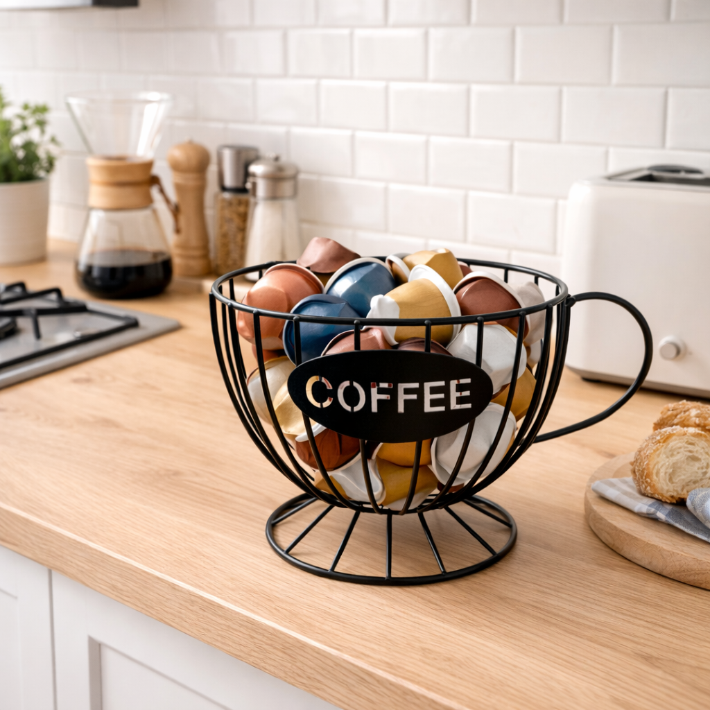 Organizador de Cápsulas de Café Diseño Taza