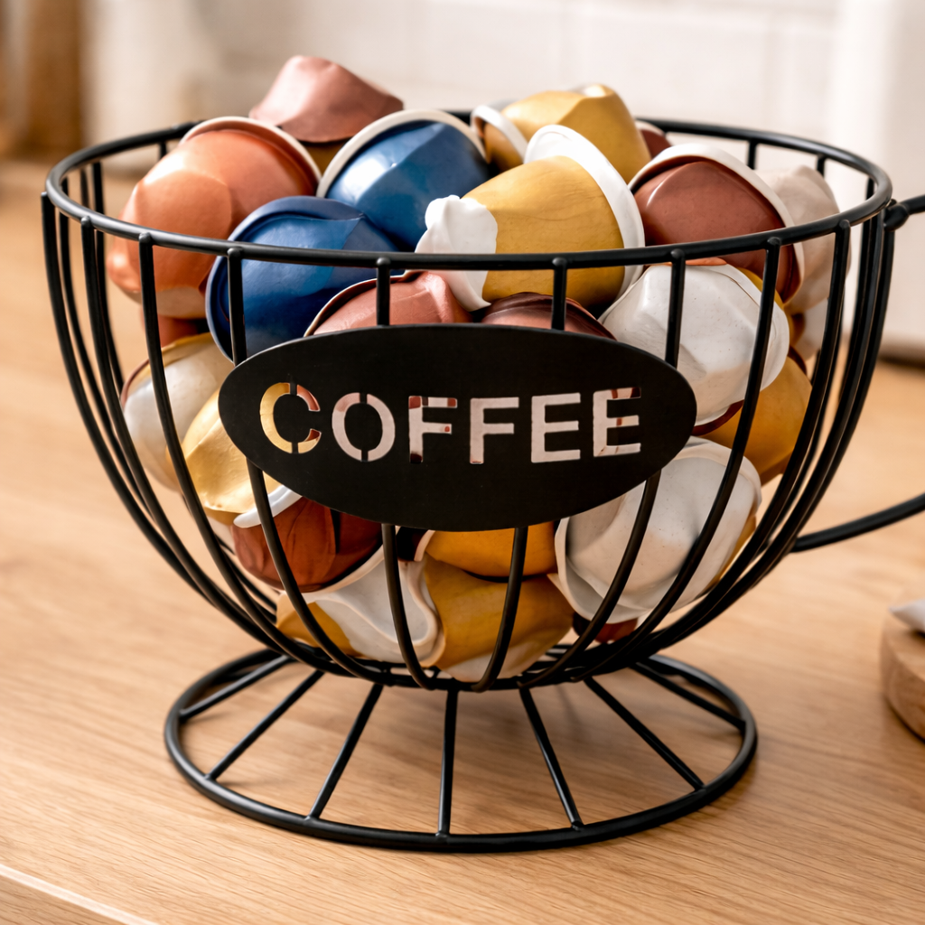Organizador de Cápsulas de Café Diseño Taza