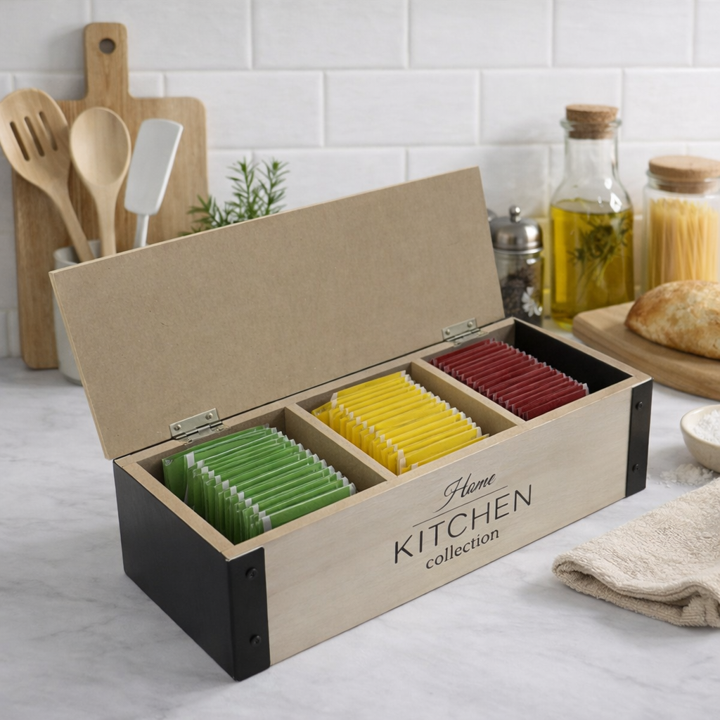 Caja Organizadora de Té Modelo TEA