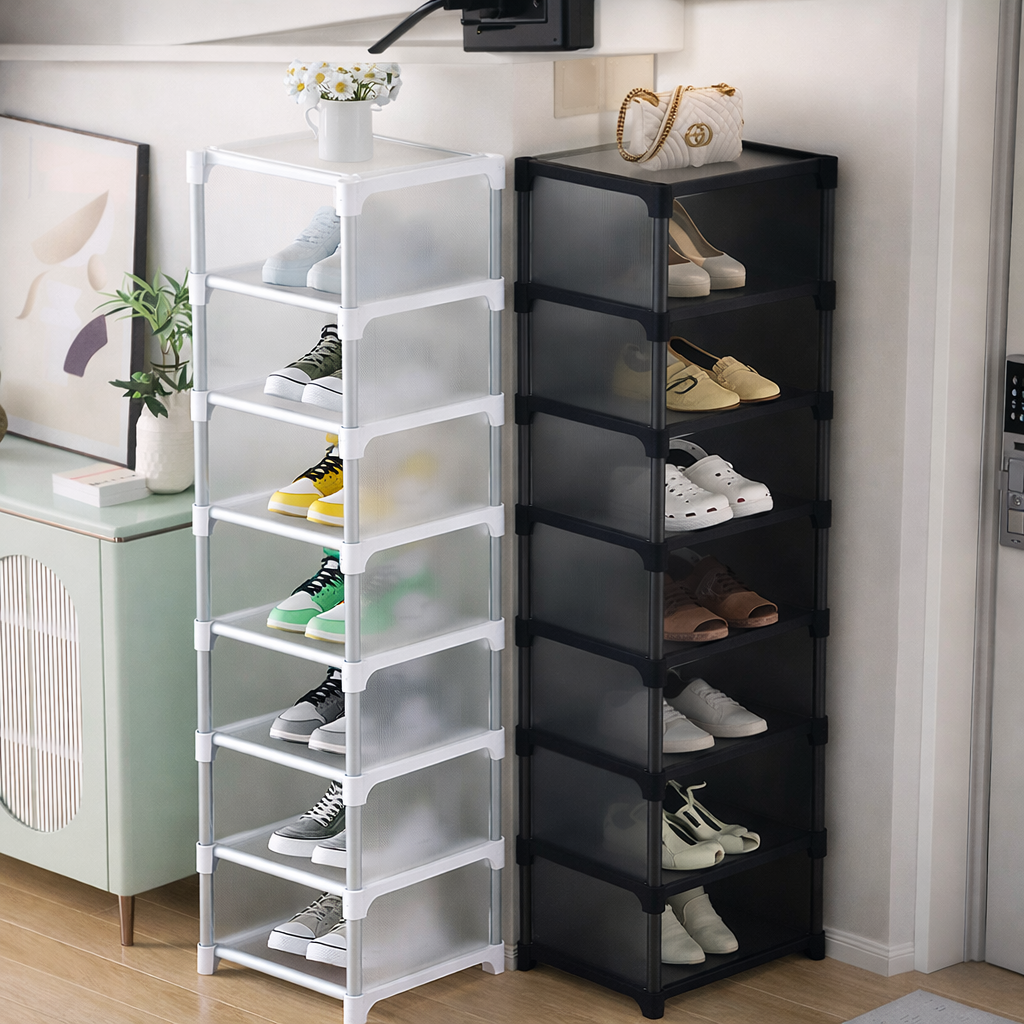 Zapatero Modular con Cubiertas Translúcidas