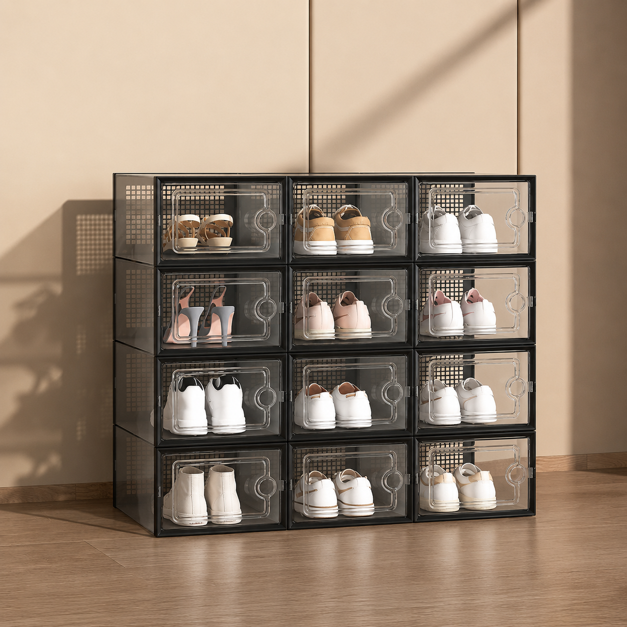 Caja para zapato set de 12