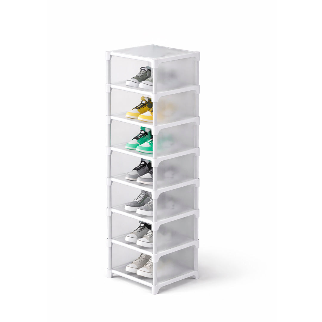 Zapatero Modular con Cubiertas TranslĂșcidas