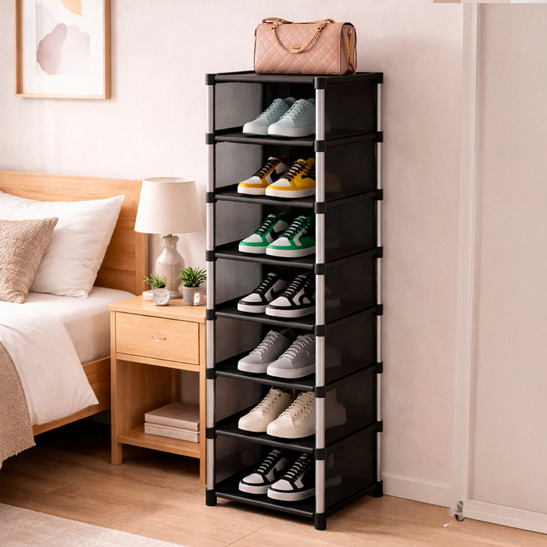 Zapatero Modular con Cubiertas TranslĂșcidas