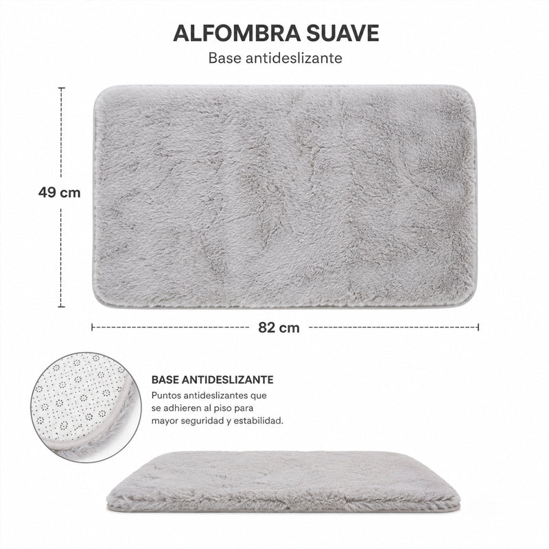 Alfombra Felpada 82x49cm