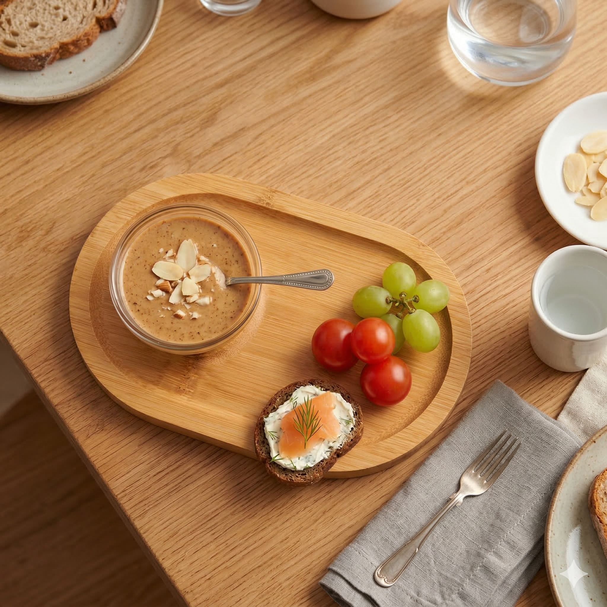 Tabla de Bambú para aperitivos