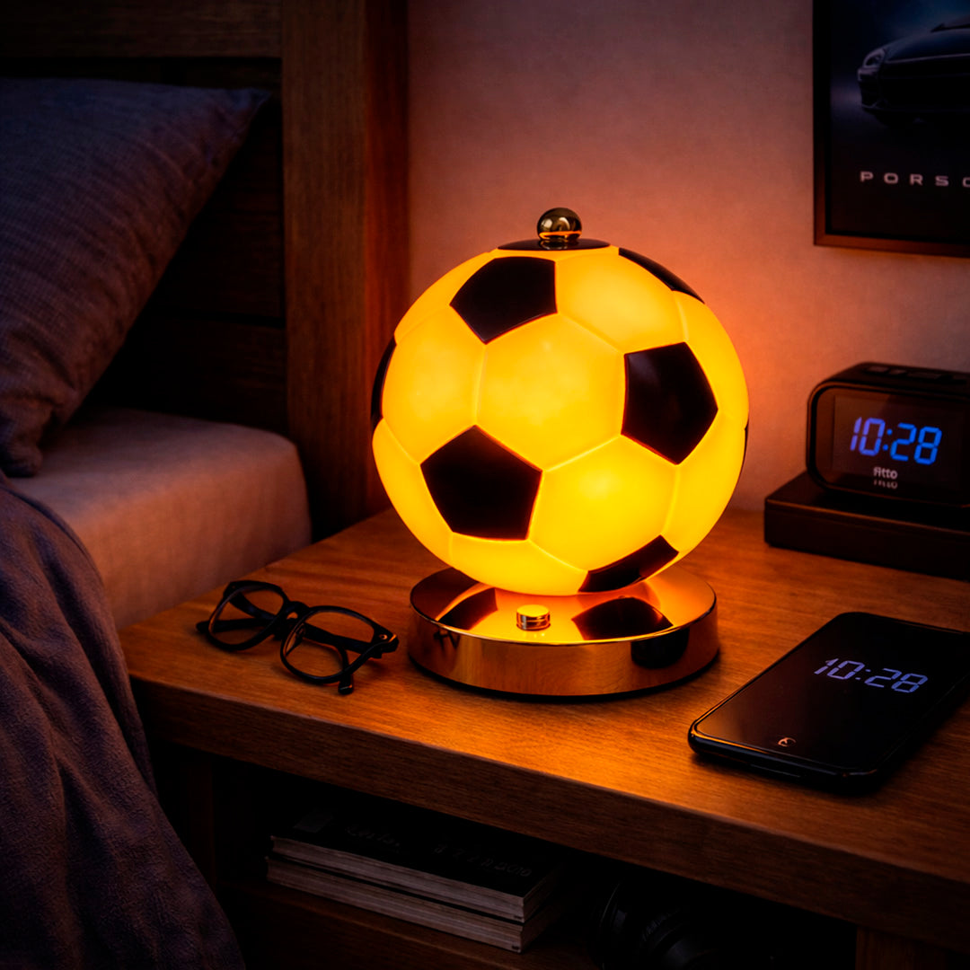 Lámpara LED Balón de Fútbol Inalámbrica