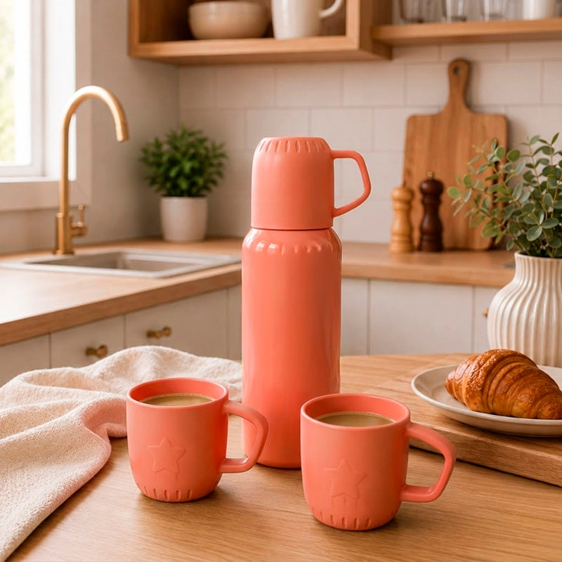 Set botella térmica + tazas