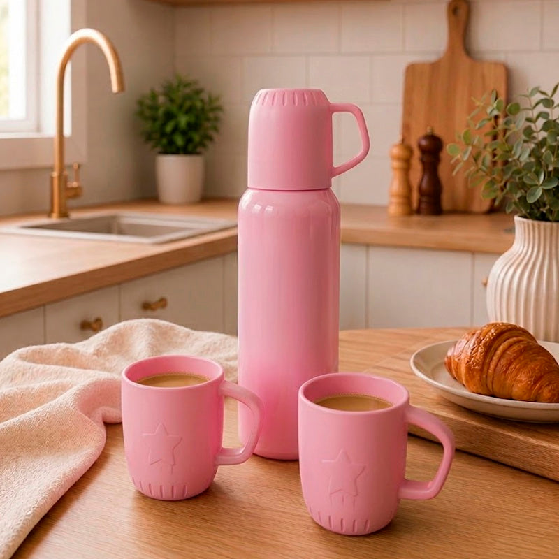 Set botella térmica + tazas