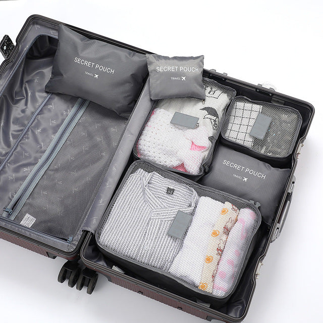 Organizador de maleta para viaje (6pcs)