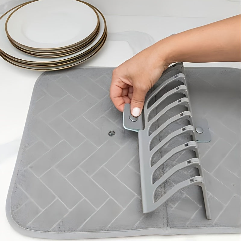 Escurridor plegable con base absorbente
