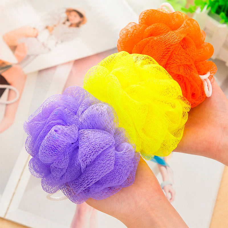 🛁 Pack de 3 Esponjas de Baño Tipo Malla
