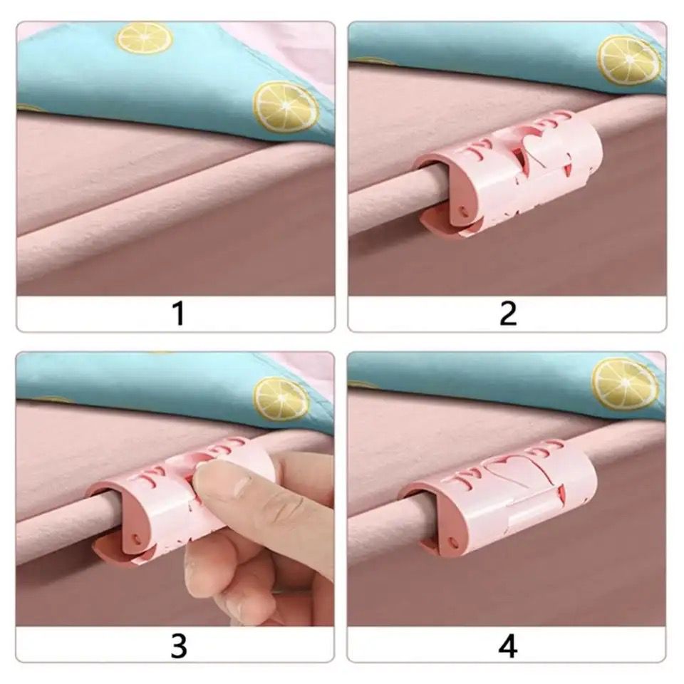 Sujetadores antideslizantes para sabanas pack x6