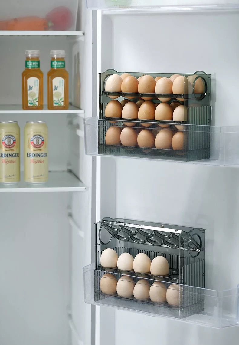 Organizador de huevo de 3 niveles