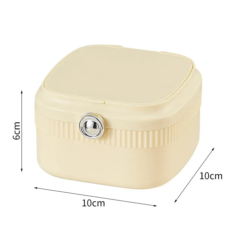 Mini joyero portátil con espejo