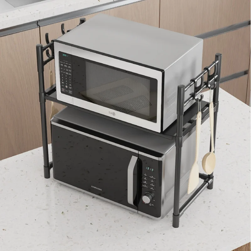 Organizador de microondas de 2 y 3 niveles