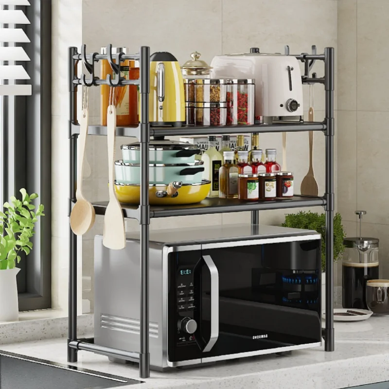 Organizador de microondas de 2 y 3 niveles