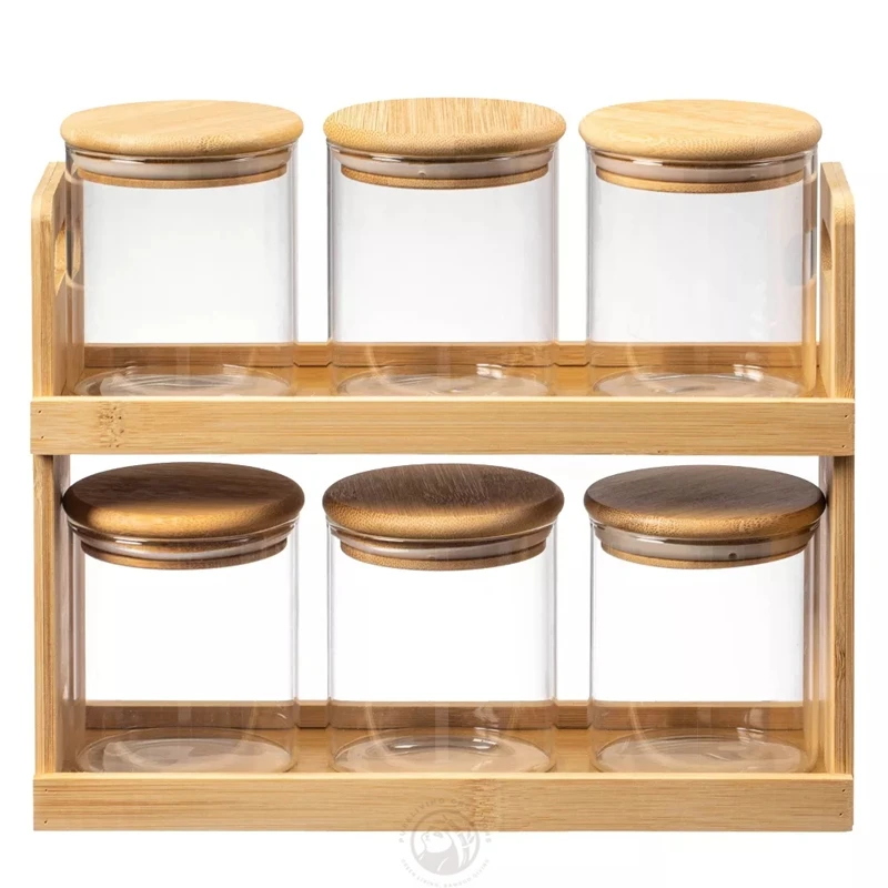 Set organizador con soporte de bambĂș