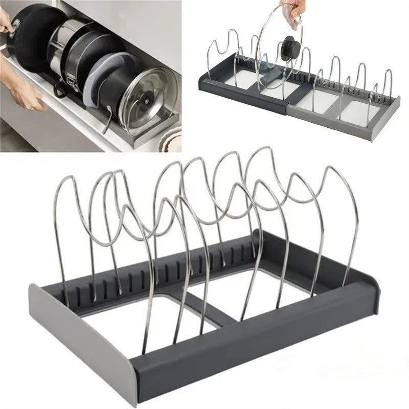 Organizador de tapas y sartenes