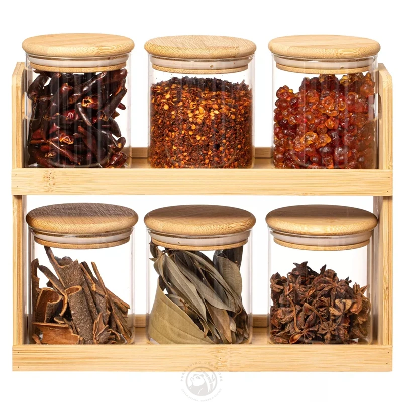 Set organizador con soporte de bambĂș