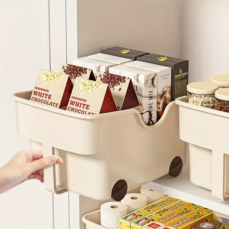 Organizador multiusos con ruedas y asa