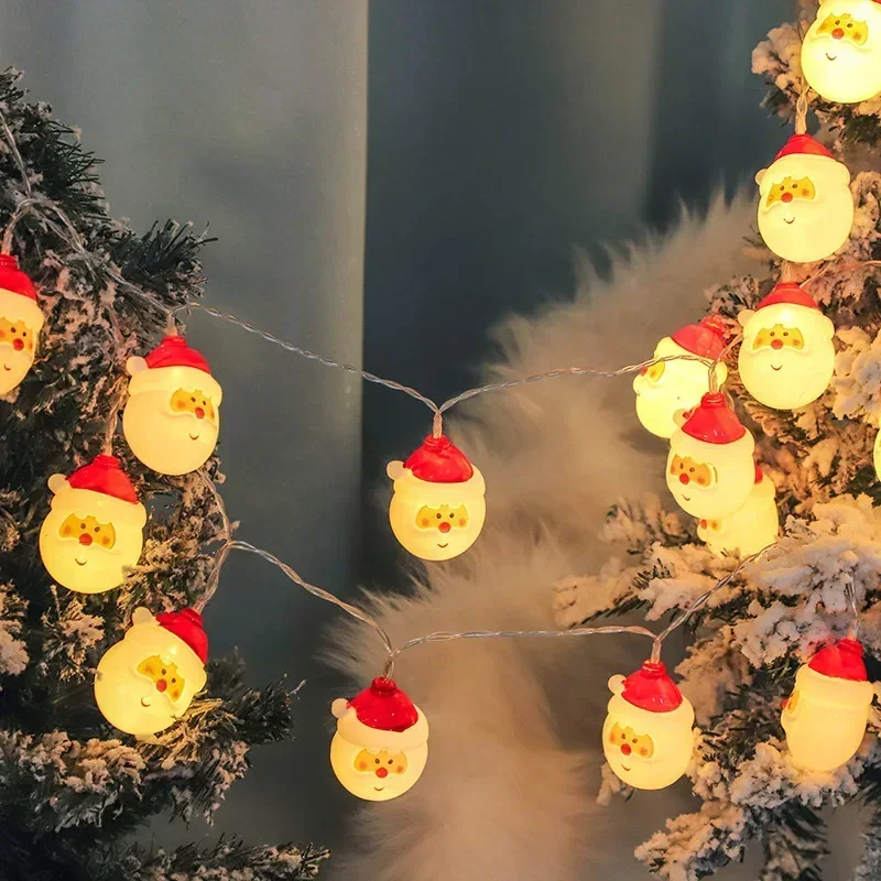Guirnalda de luces Santa Claus