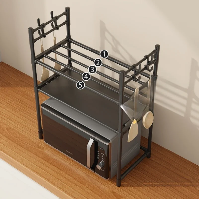Organizador de microondas de 2 y 3 niveles