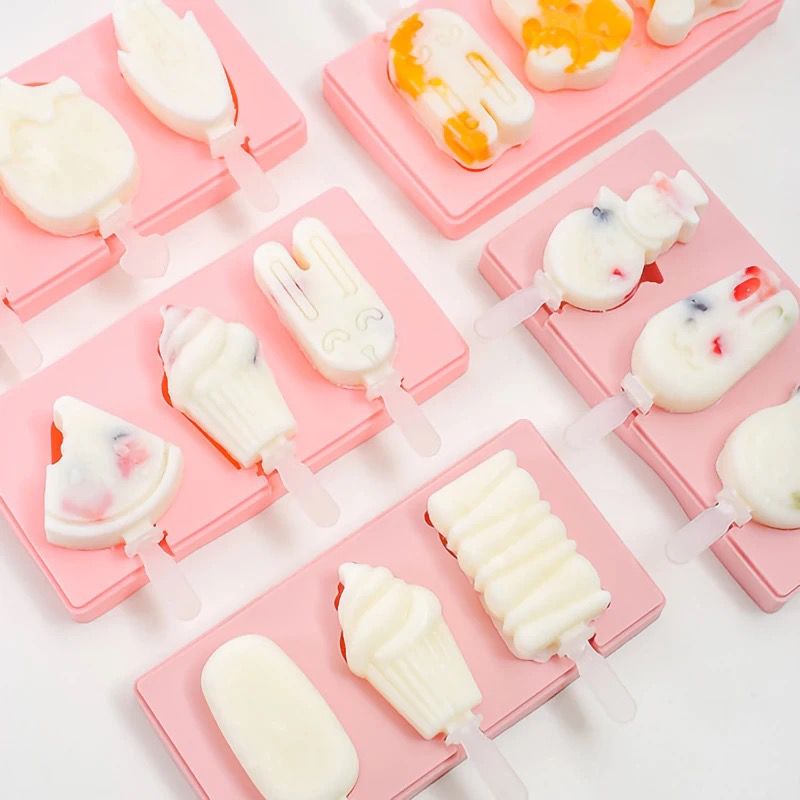 Molde de silicona para helado