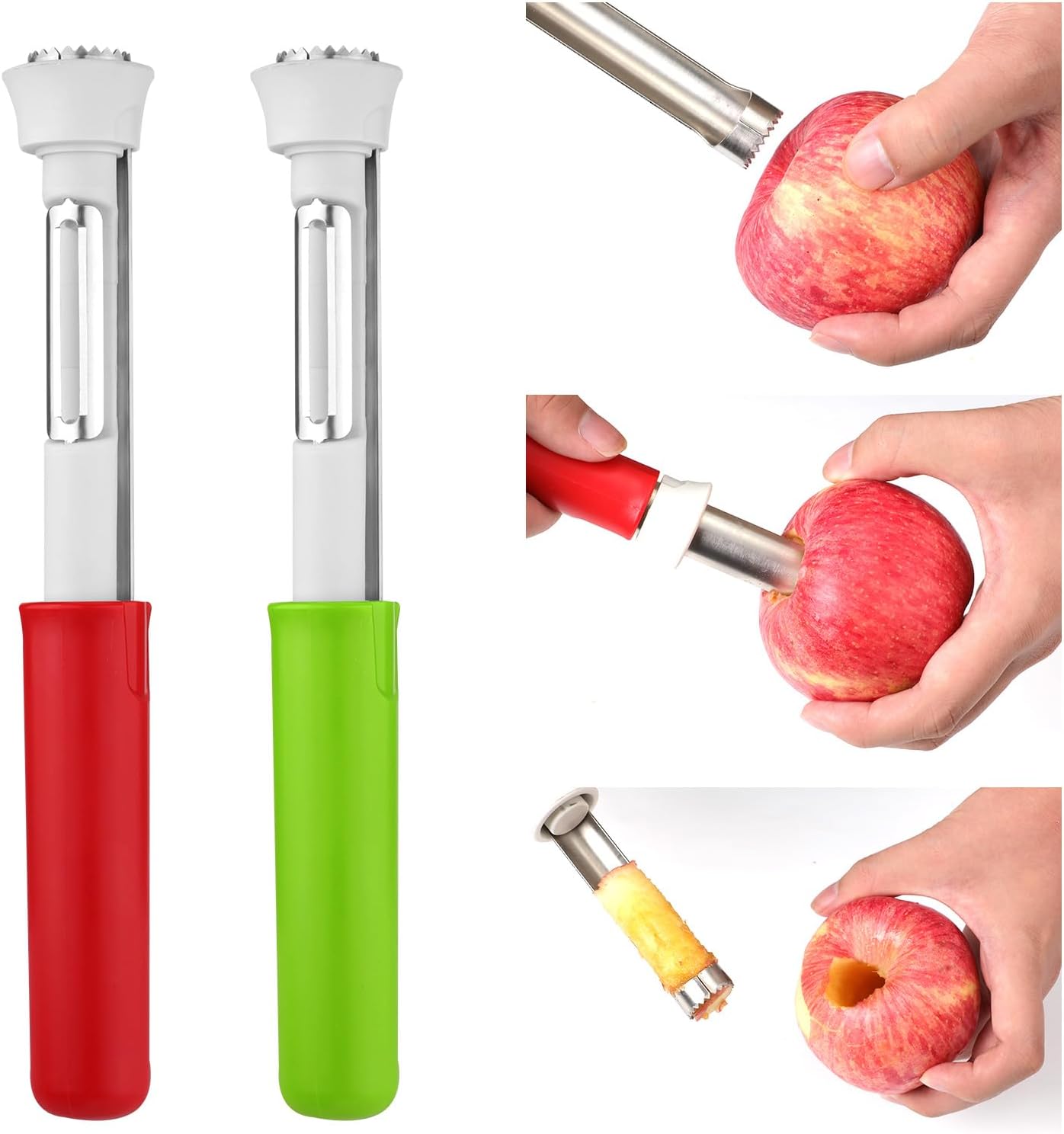 Pelador de frutas 2 en 1