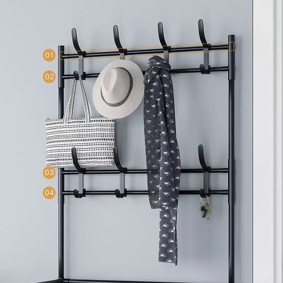 Rack perchero de 5 niveles